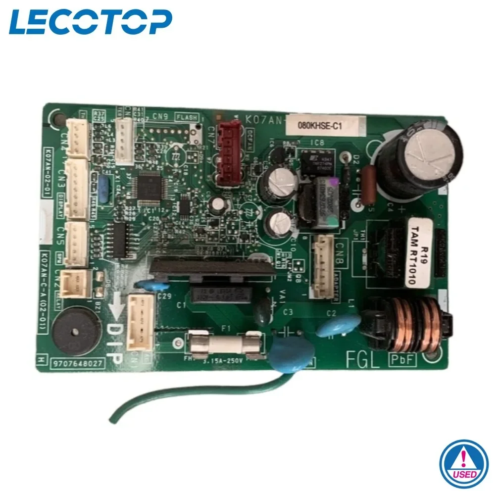 Placa de controle K07AN-C-A (02-01) K07AN-02-01 9707648027 para peças sobressalentes de condicionamento PCB de circuito de ar condicionado Fujitsu