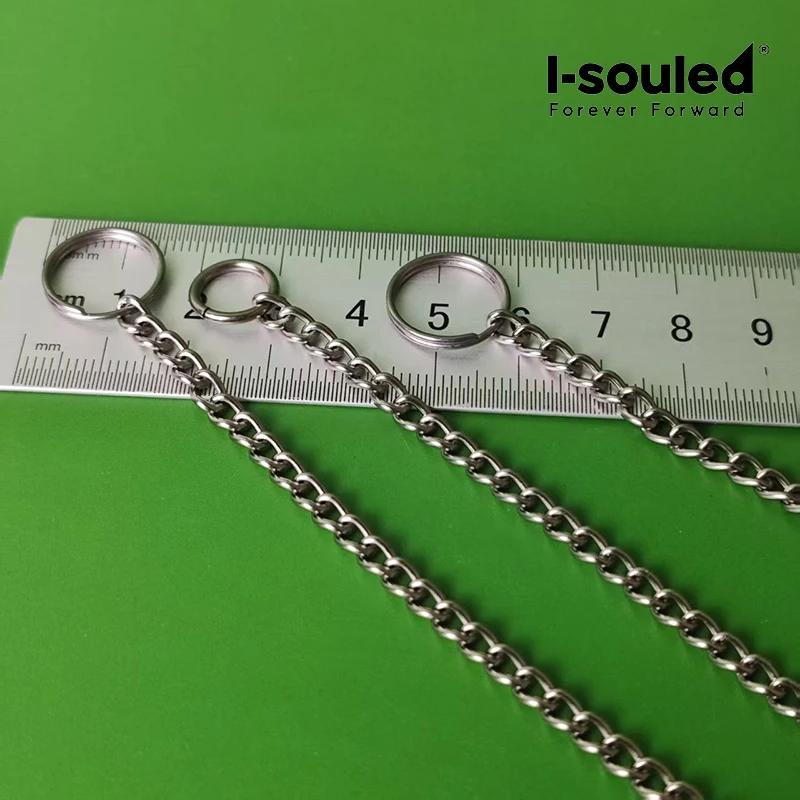 4.2MM Titanium Keychain for Men Women - 5cm/10cm/15cm Twist Link Design | Modular Lightweight EDC Key Ring for Car Keys