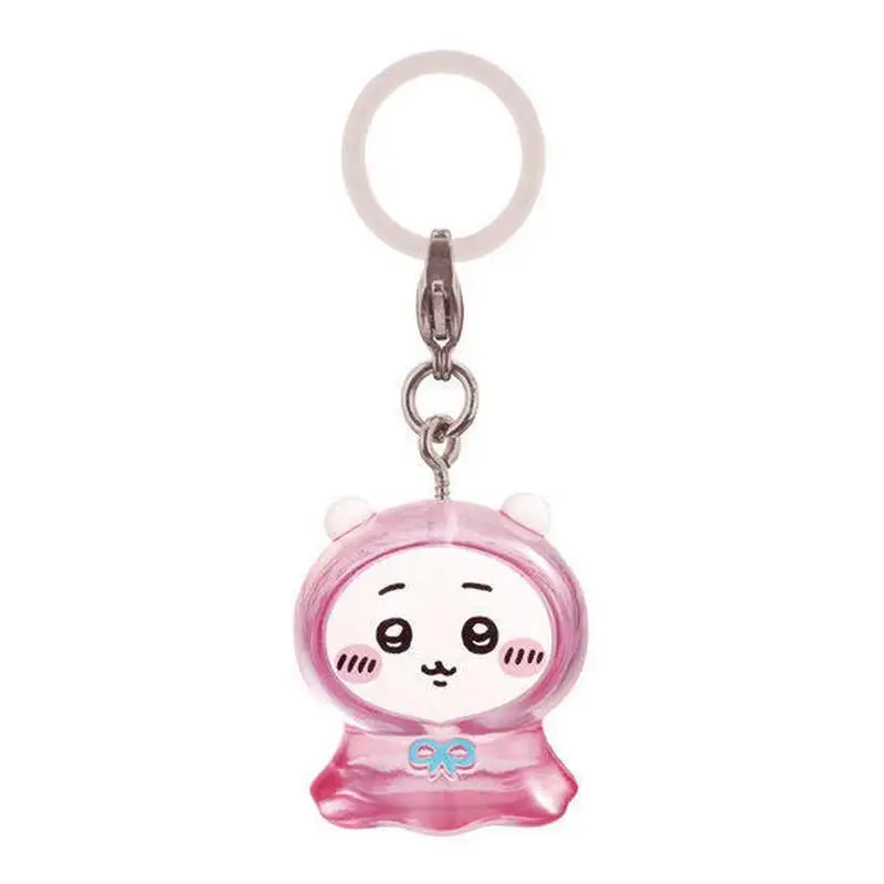 Hot New Original In-Stock Japan Jiikawa Bandai Umbrella Pendant Gacha Usachi Hachiko Backpack Pendant Keychain Ornament Toy Gift