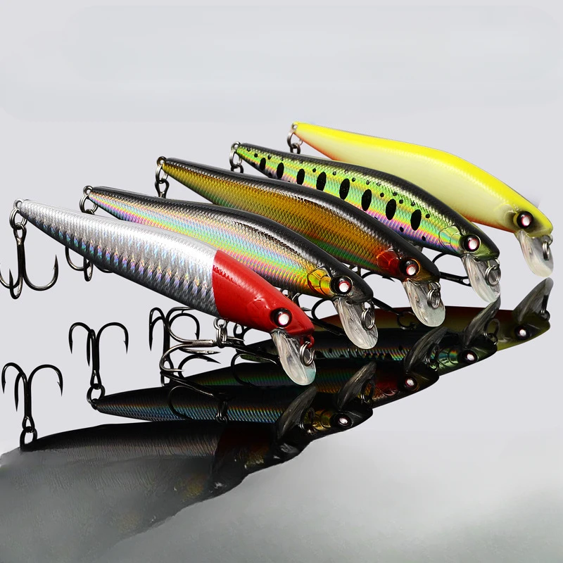 Hunchbacked Minnow Tight Wobbler Hard Bait Fishing Lure Crankbait Topwater Artificial Pesca Twinkling Body