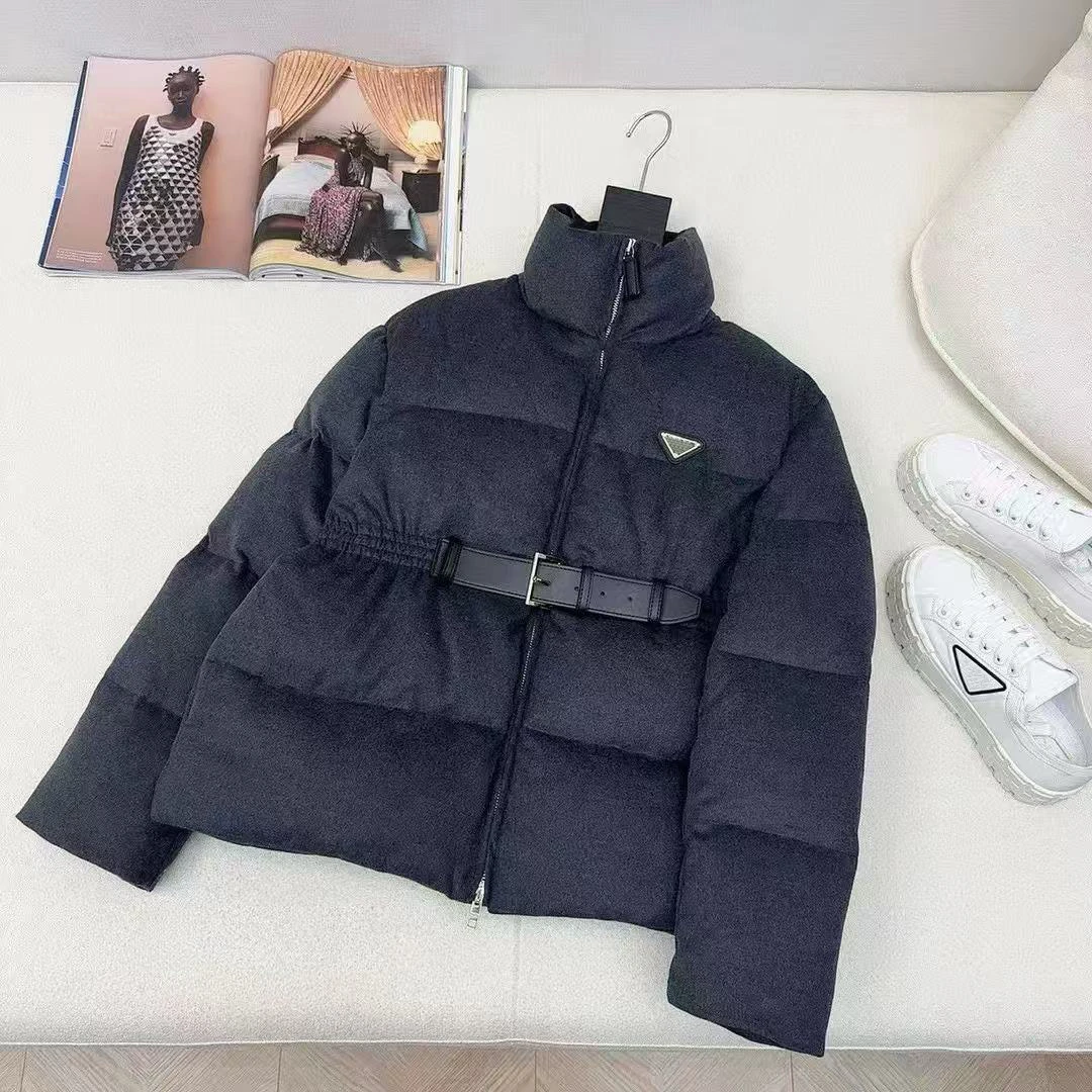 

Женская стеганая куртка в японском корейском стиле, новинка 2025, женская толстая зимняя теплая зимняя парка, осенне-зимний новый топ на молнии