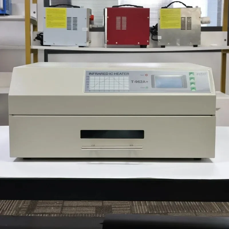 

【2026】for Small Solder Paste Reflow Oven T-962A+ Lead-free BGA Smt Desktop Reflow Oven for Pcb Soldering