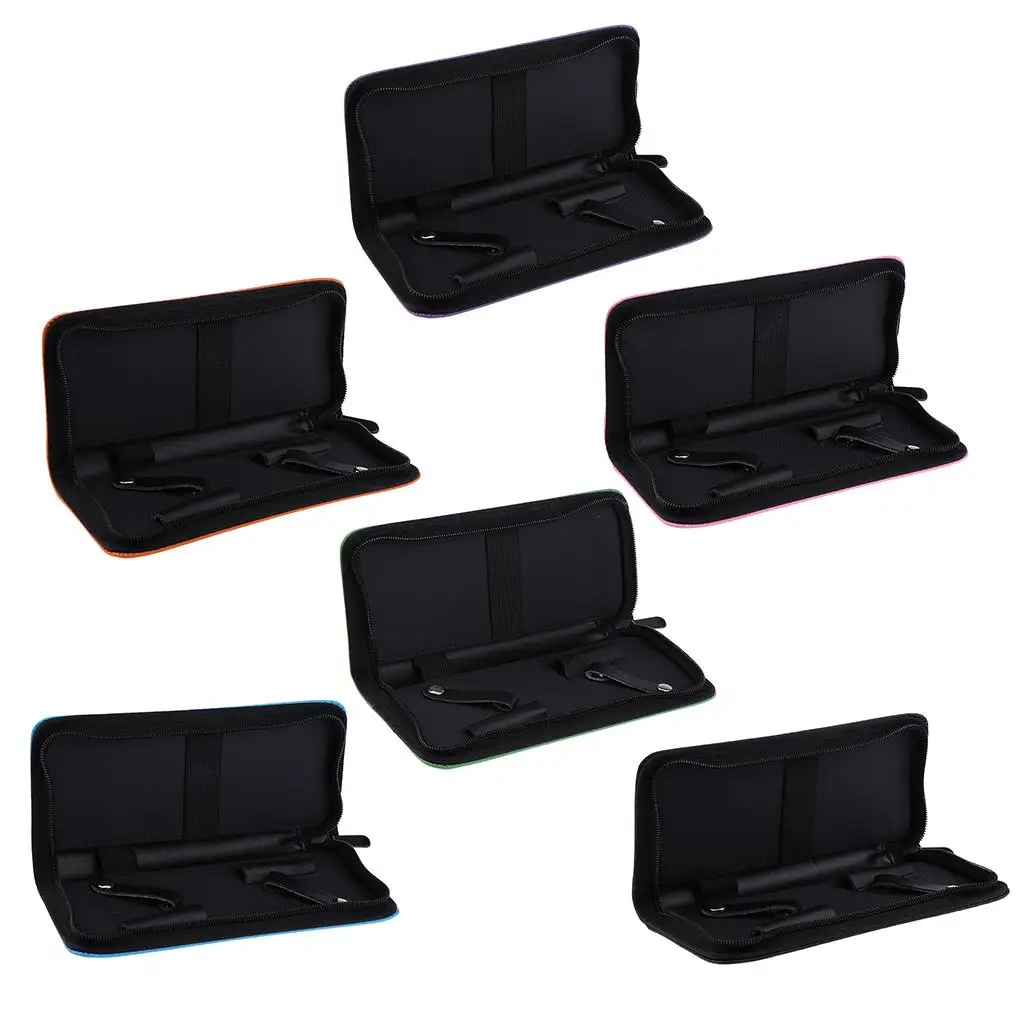 

Hairdressing Handbag Professional PU Shears Holder Salon Tools Holster for Barbershop Products and Grooming Accessories