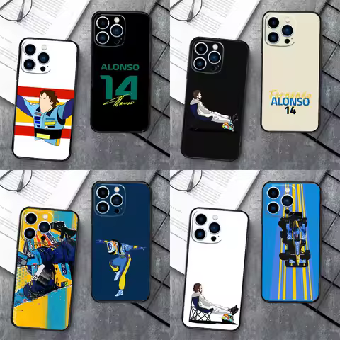Fernando Alonso Case For Samsung Galaxy S25 Ultra S21 S22 S23 S24 Ultra S9 S10 Plus S21 S24 FE Cover Funda