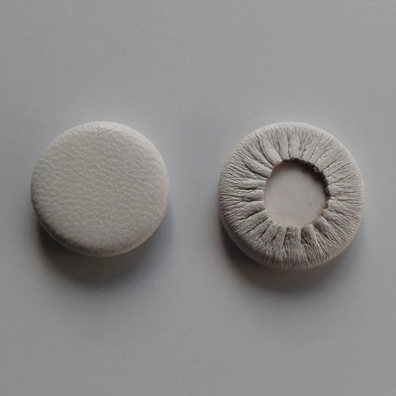 (50 Pieces/Lot) Individual Size White Leather Clarinet Pads Fit Clarinet