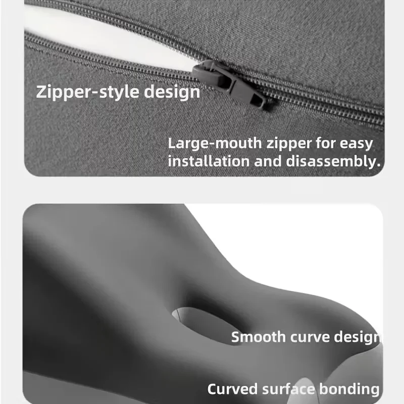 Face Down Pillow for Lying - Ergonomic Cervical Support Memory Foam Pillow, Anti-Wrinkle Beauty Pillow for Side/Stomach Sleepers