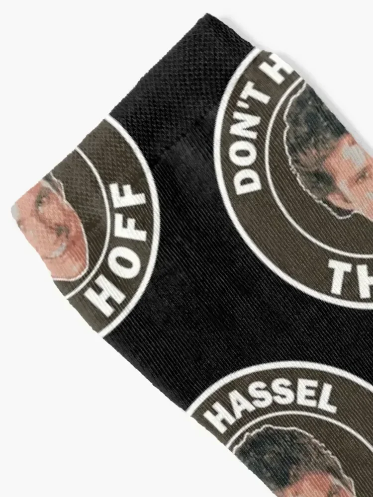 David hasselhoff Don't Hassel The Hoff with kitt in Knight rider Socks crazy golf Socks Men's Women's