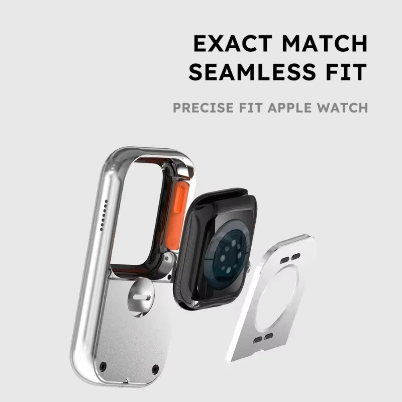 

3D Aluminum Alloy For IWatch Retro IPod Style Printed Protective Case For Apple Watch Series Expands 7/8/9/10 Function Expansion