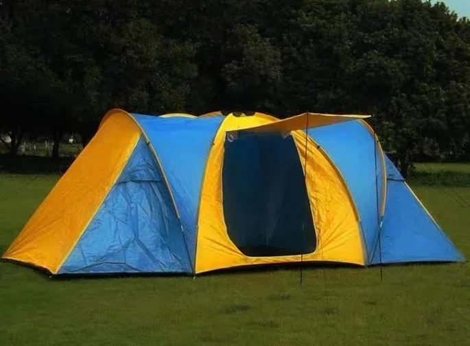 Waterproof Custom Family Big Tents 3 Room Large Luxury Outdoor Camping Tent Pop Up Tent