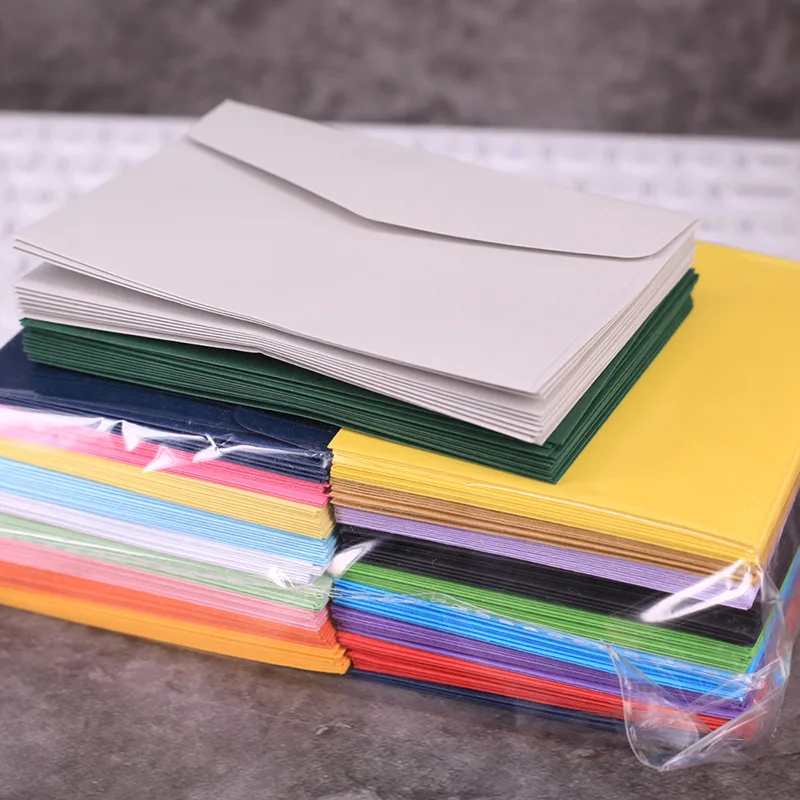 20pcs/pack 115mm * 82mm colored small envelopes, card mailing, business, wedding