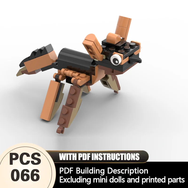 

Creators Animal Series Model MOC Building Bricks Cute Small Fox Modular Technology Gifts Holiday Assemble Children Toys Suit