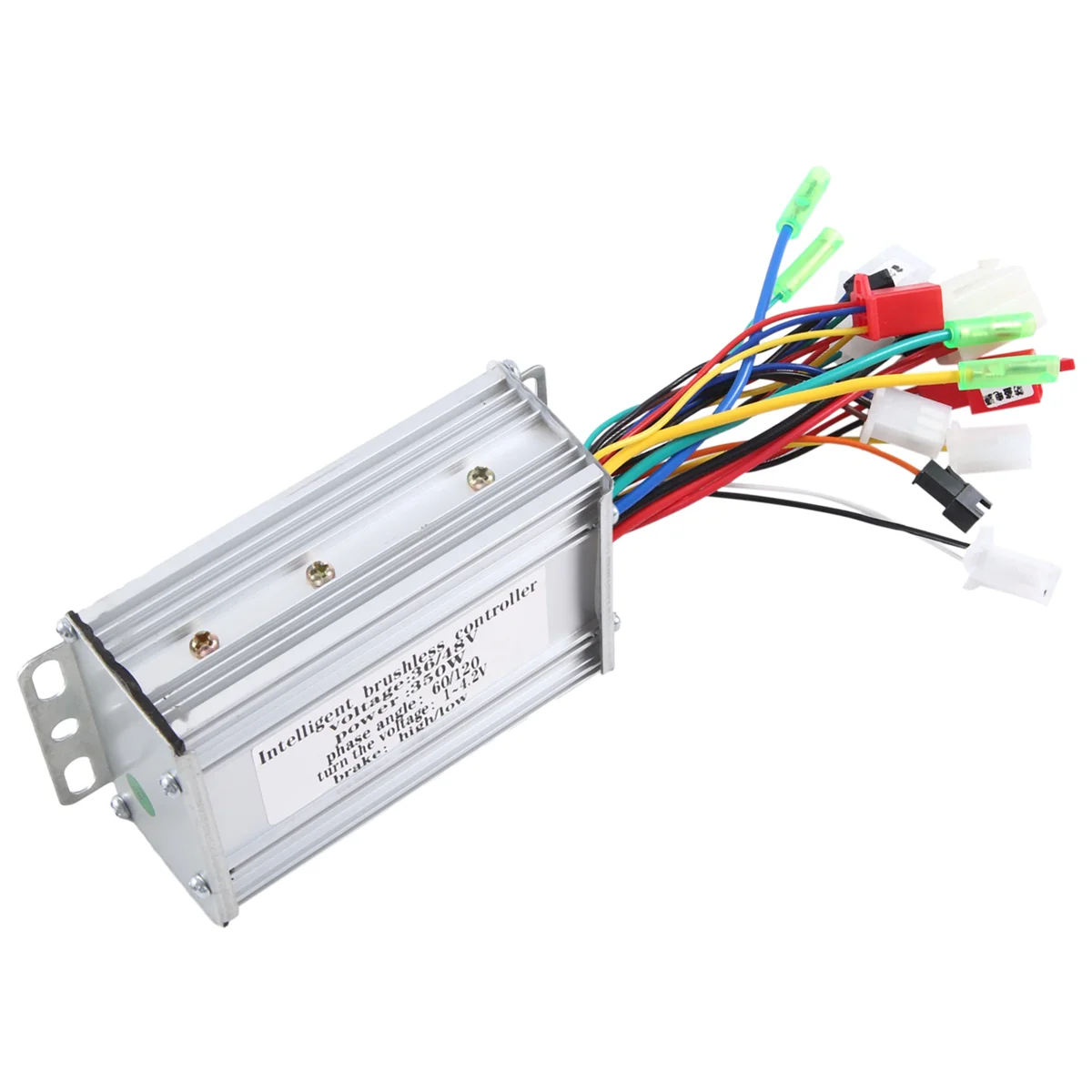 

36V/48V 350W E-Bike Brushless Controller for Electric Bicycle E-Scooter Dual Mode Sensor/Sensorless