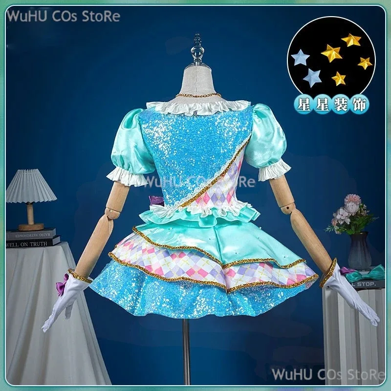 Aikatsu STARS Shiratori Hime أزياء تنكرية أحذية لوليتا كيمونو موحدة لجميع القديسين حفلة عيد الميلاد حفلة تنكرية عرض أنيمي ؛ 2