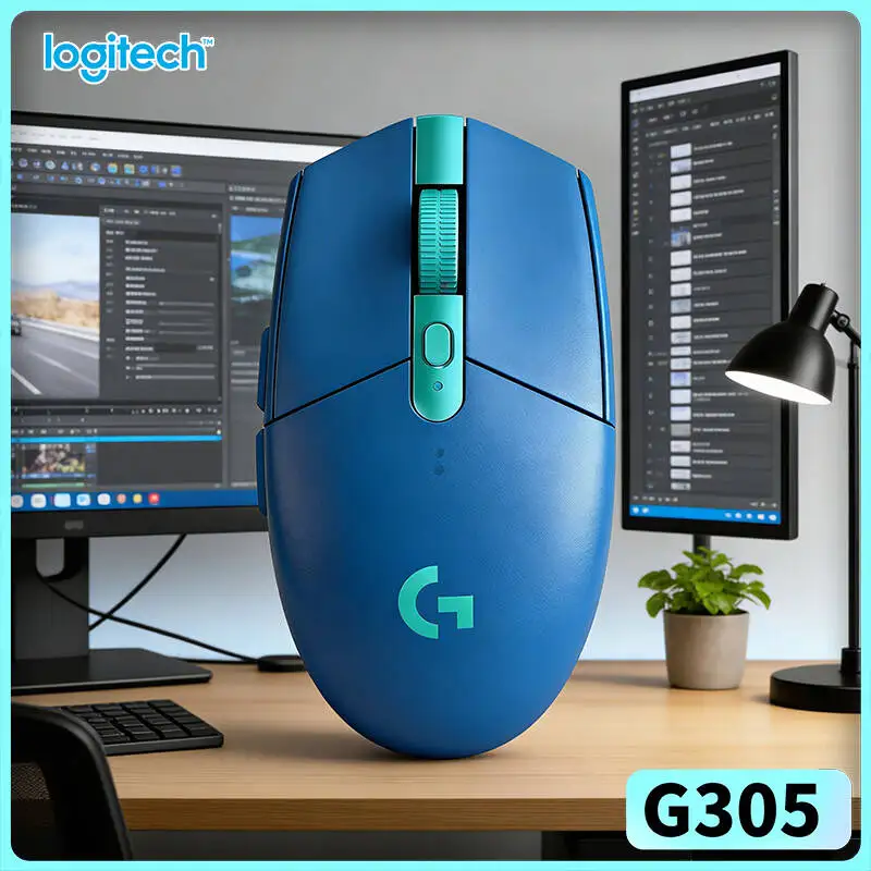 

High Precision Logitech G305 LIGHTSPEED Mouse 12000 DPI HERO High Precision 6 Programmable Buttons 250h Battery PC Mac Gaming