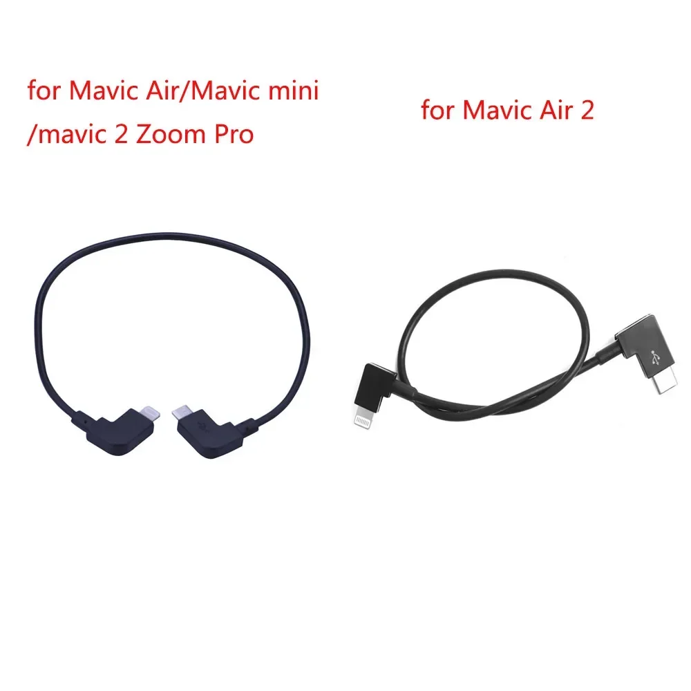 OTG Data Cable สําหรับ DJI Mavic 2 Pro Zoom Mini SE Spark Mavic AIR Drone IOS type-C Micro-USB อะแดปเตอร์เชื่อมต่อสายไฟแท็บเล็ตโทรศัพท์