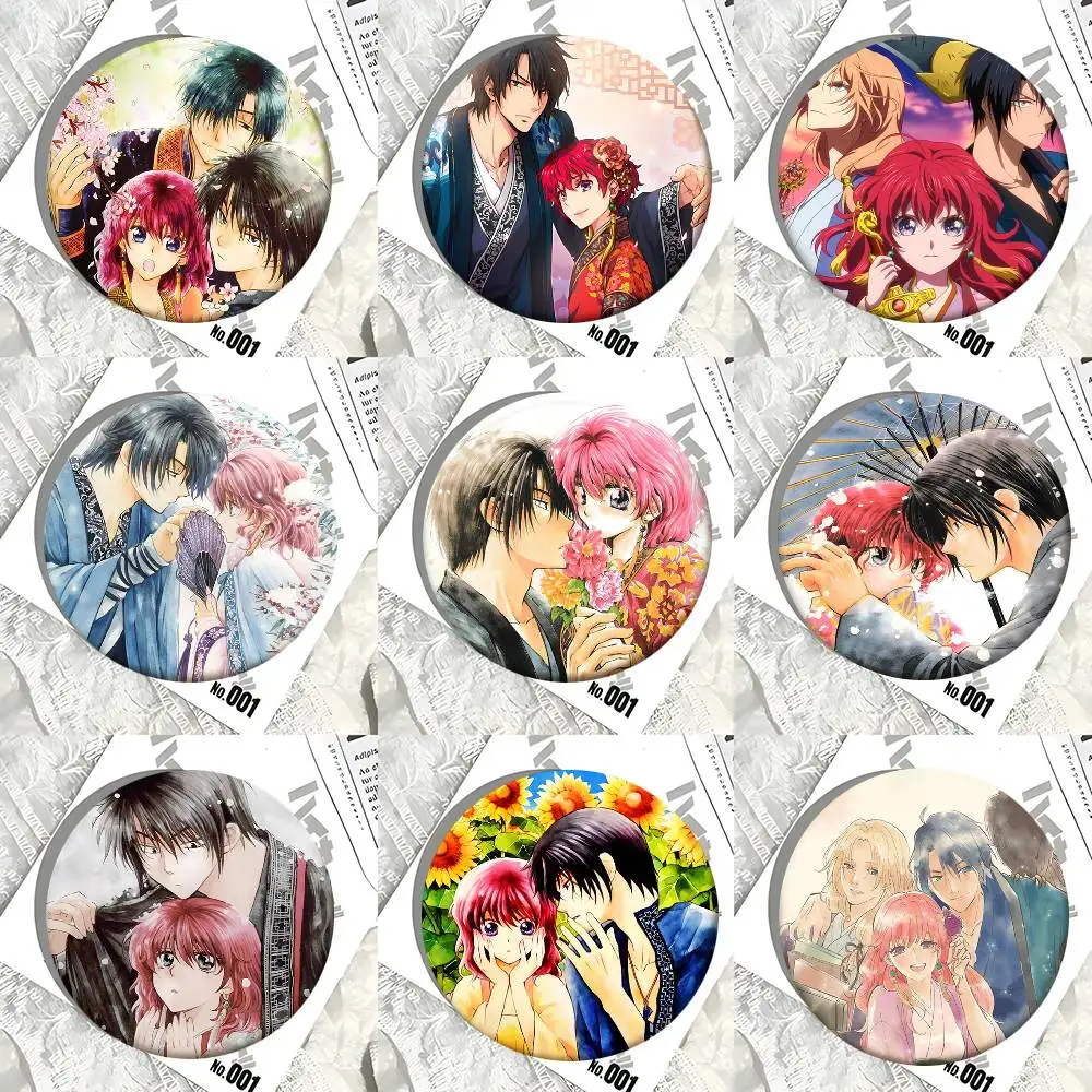 Anime Yona Of The Dawn Round Badges Can Be Used To Decorate Clothes And Backpack Pins