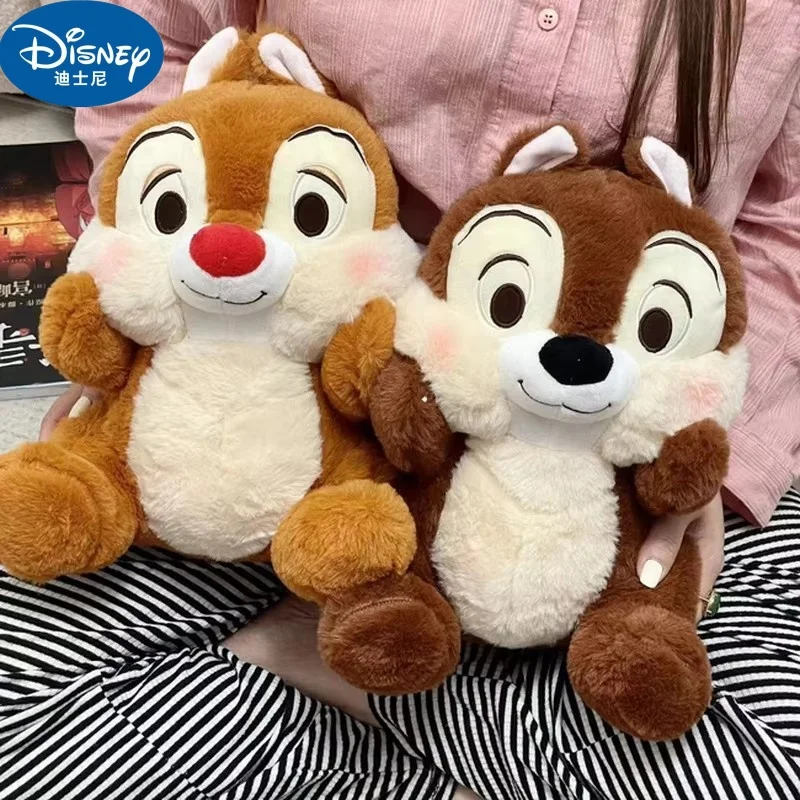 Disney Cartoon Cute Chititi Chipmunk Doll Poduszka Poduszka Sofa Poduszka Biurowa Poduszka Dziecięca Śliczna Pluszowa Zabawka Prezent Urodzinowy