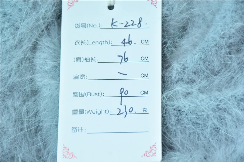 Women Mujer Autumn Winter Clothing Hairy Angora Rabbit Hair Knitted Turtleneck Crop Top Slim Mink Fur Sweater Jumper Pull Tops view 6