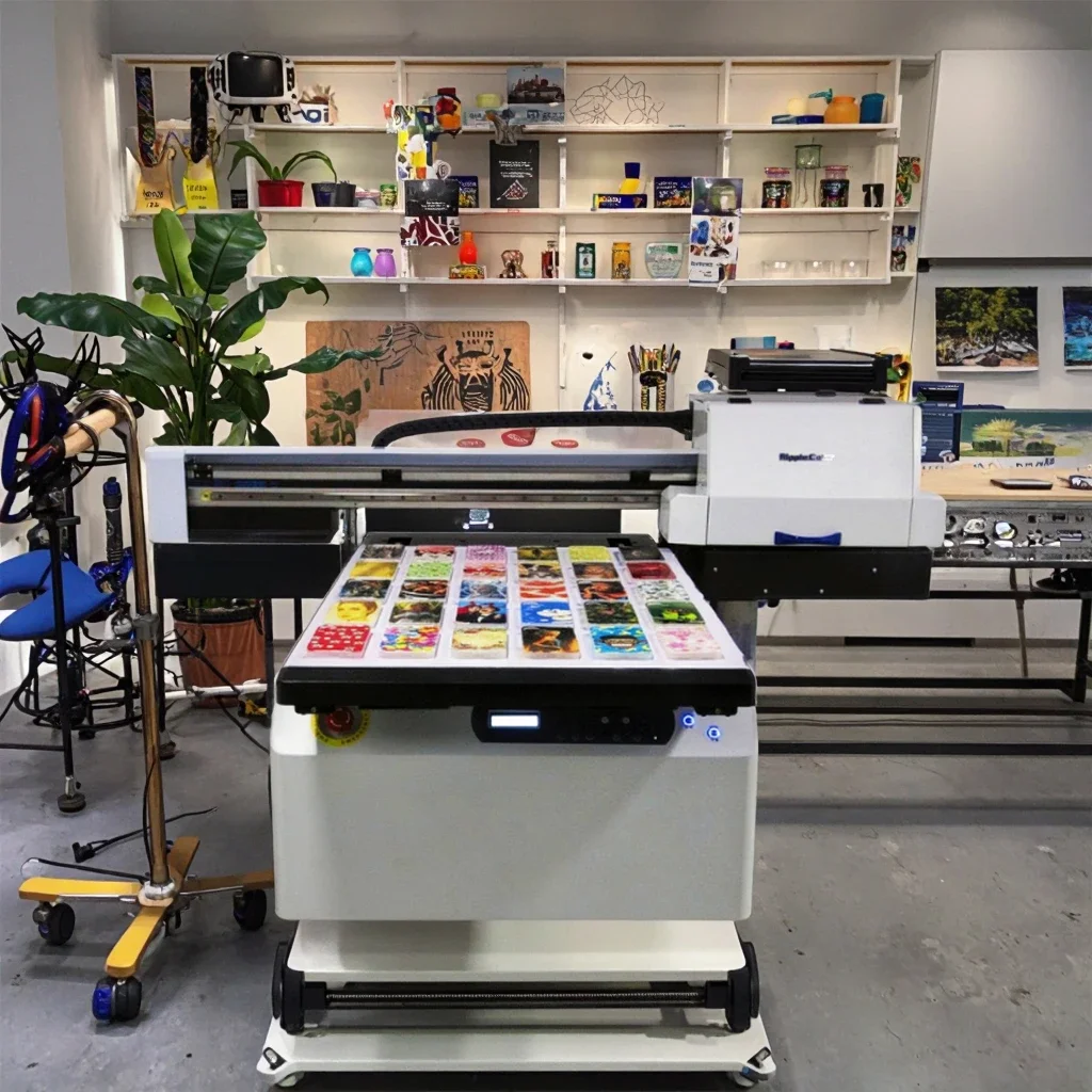 

Good Quality A1 Size UV Flatbed Inkjet Printer All in One for Pen Golf Ball Metal RC-6090 UV Printer