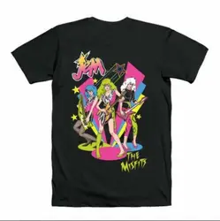 Jem And The Holograms The Misfits T-shirt Mens Tee Shirt, Size S-2XL