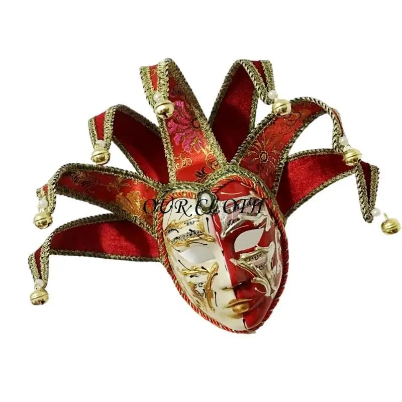 

Маскарадная полнолицевая маска для женщин и мужчин Хэллоуин Маскарад Выпускные вечера Y1AC