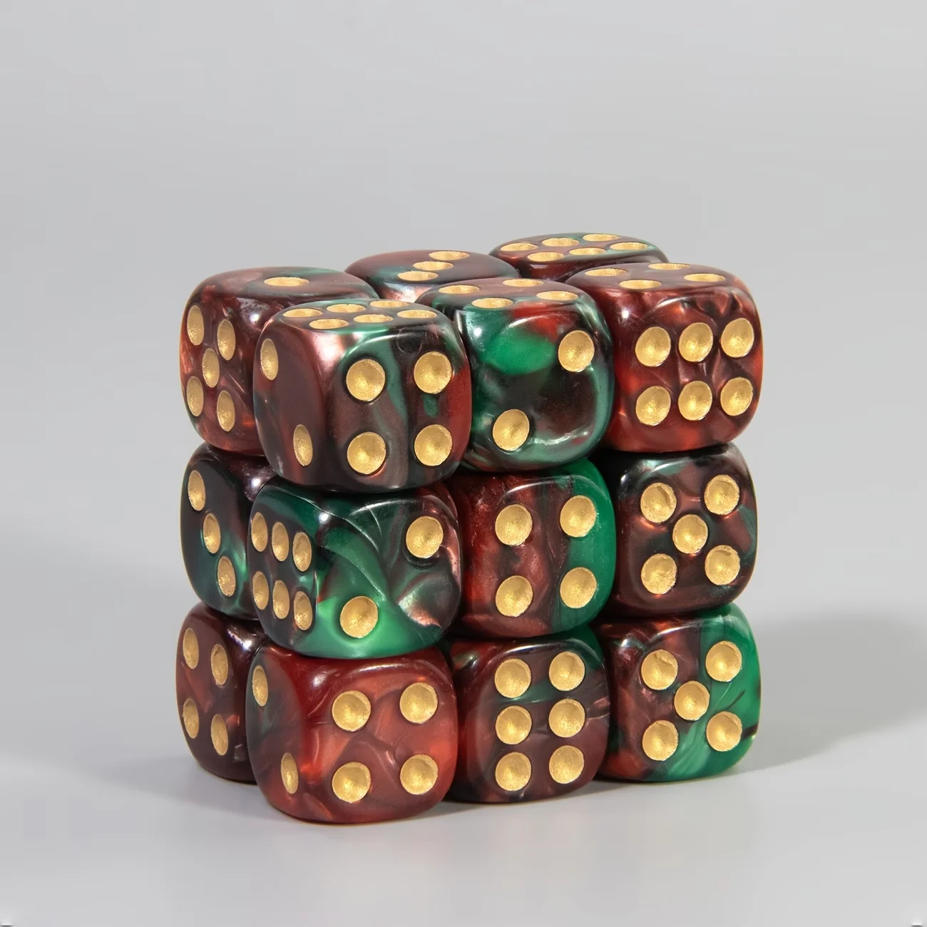 DND Würfel D6 Polyedrische 18-teilige Würfelset für D&D RPG MTG Tischspiele. Perfekt für Fantasy-Rollenspiele, Abenteuer, Tischspiele & DM – Detail 2