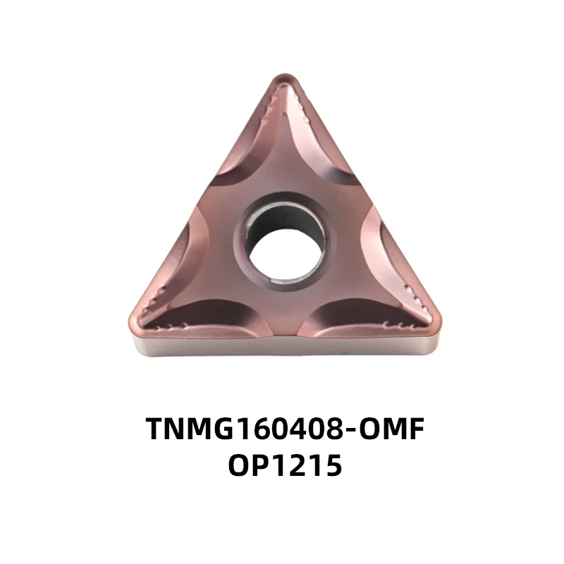 كاكاروت الفولاذ المقاوم للصدأ باستخدام الحاسب الآلي تحول شفرة TNMG160404-OMM TNMG160408-OMM تحول أداة إدراج شفرات TNMG160412-OMM