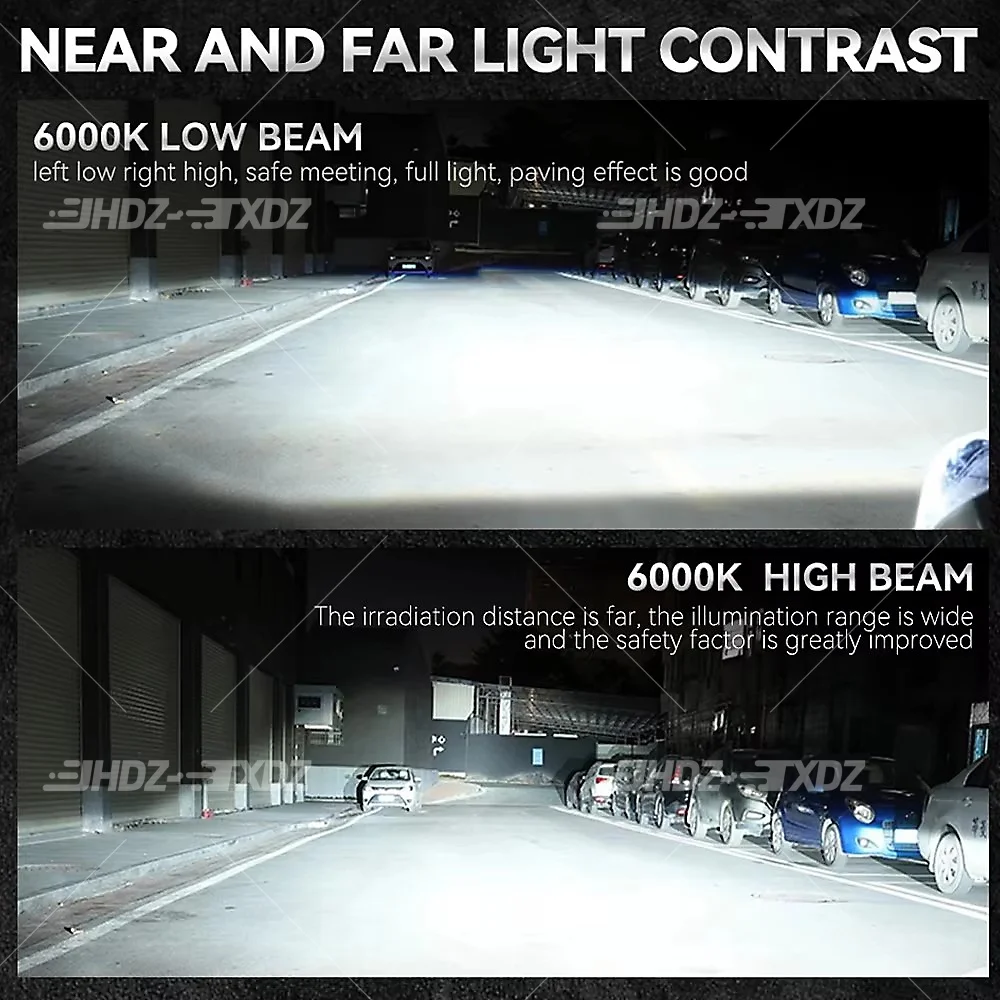 For 2011-2013 BMW E92 E93 328i 323i D1S D1R LED Headlight Bulbs 22000LM 6000K Car Lights Xenon HID Conversion Kit Plug&Play view 4