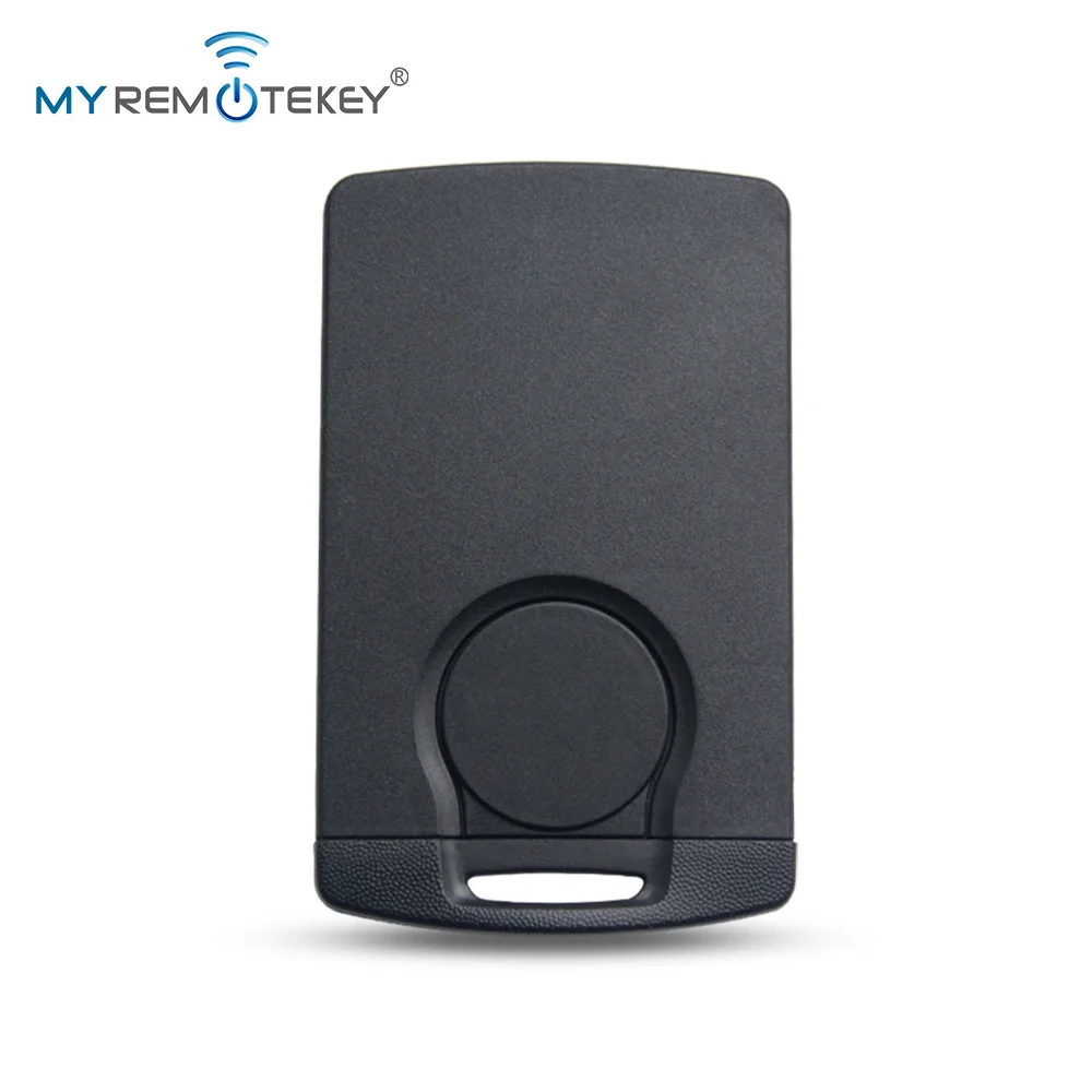 Myremotekey Remote Key Case Shell Card 4 Button 285970037R for Renault Koleos Laguna III Megane III Scenic III
