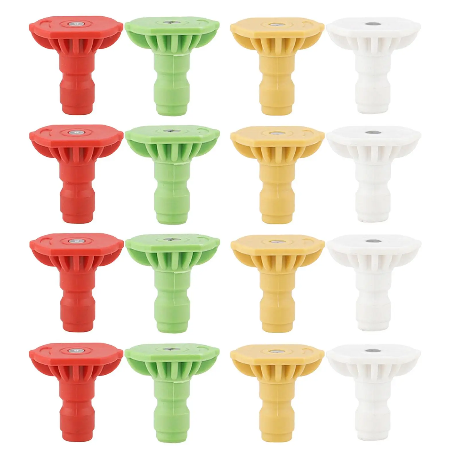 4 Pieces Pressure Washer Tips Power Washer Tips Durable for Lawns Care Watering Flowers Cleaning Irrigate Replacement