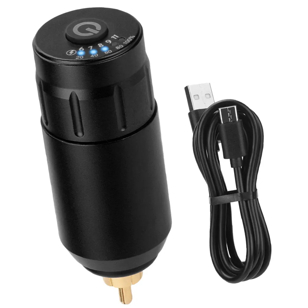 

USB-регулятор напряжения с цифровым дисплеем, блок питания для татуировок из алюминиевого сплава, стабильная работа, регулятор напряжения для татуировок