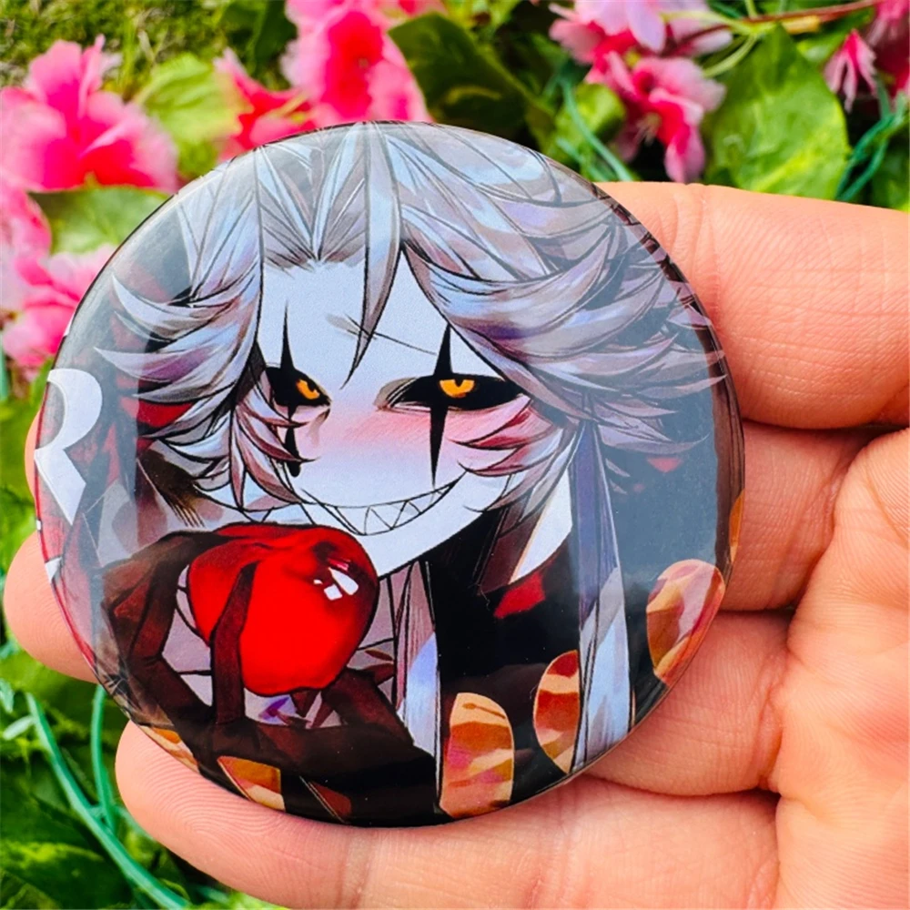 

58MM Anime The Freak Circus Cosplay Costumes SPTE Tin Plated Pin Badge Accessories Pendant Prop Xmas Gilf