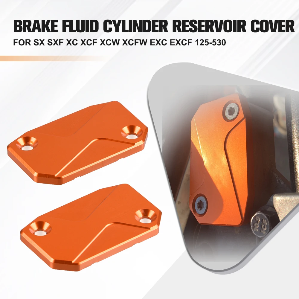 

CNC Brake Clutch Master Cylinder Fluid Reservoir Cover For KTM SX SXF XC XCF XCW XCFW EXC EXCF 125 150 250 300 350 400 450 530