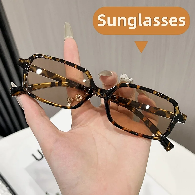 

New Fashionable Small-Frame Square Outdoor Sports Fishing Sunglasses Classic Street Style Trendy Versatile Sunglasses