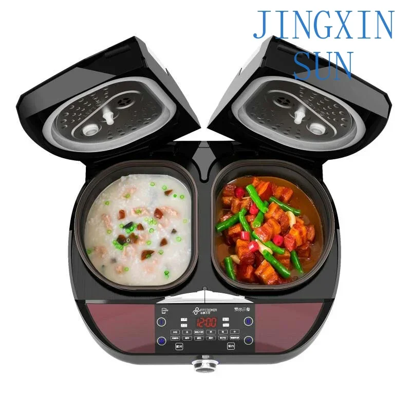 Double liner smart rice cooker household rice cooker automatic appointment multi-function