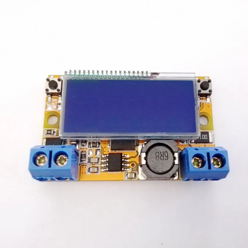 3A DC DC verstelbare buck-gestabiliseerde CNC-voedingsmodule LCD-scherm spanning en ampèremeter dubbel display