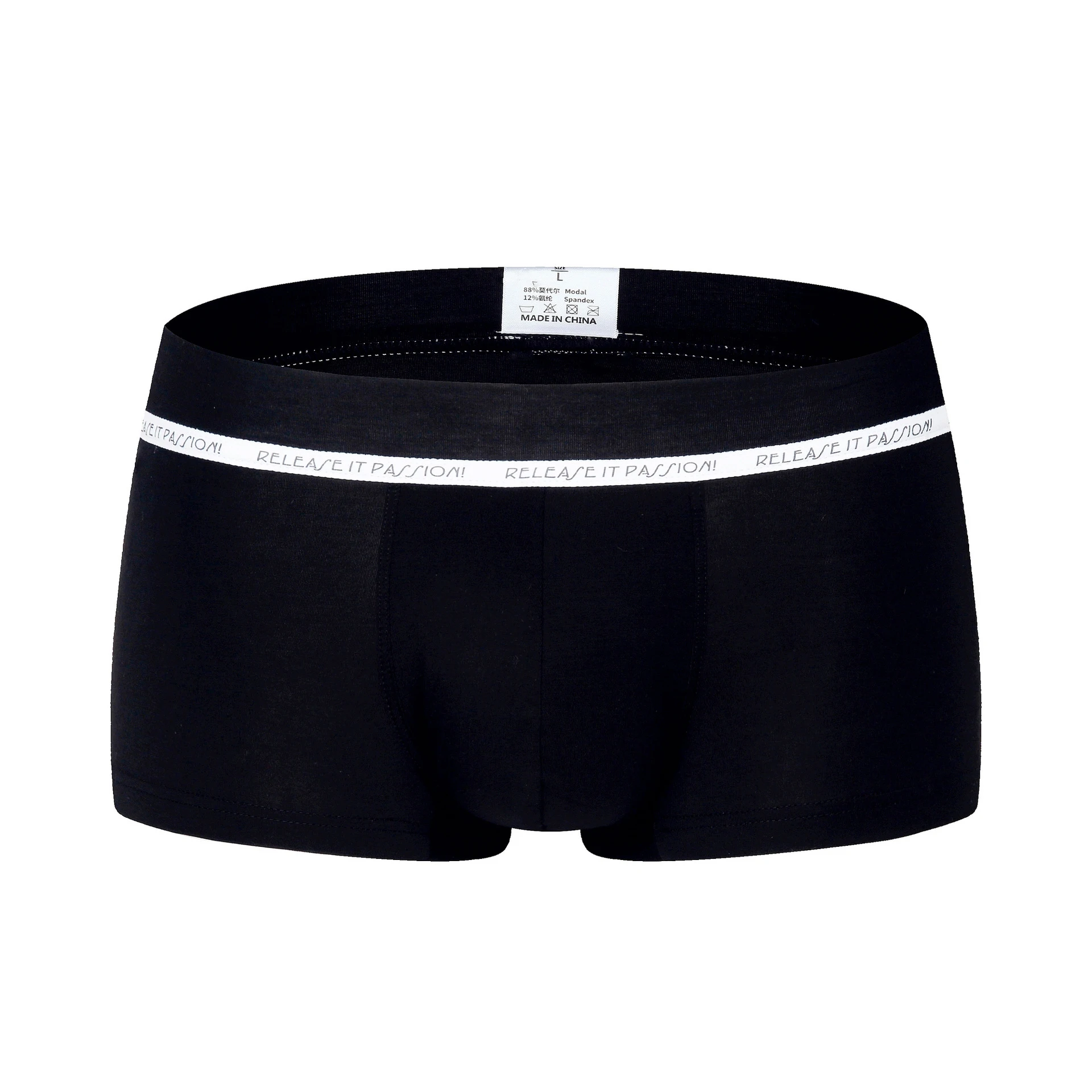 

Men's Boxer Underwear Pouch Convex Design Comfortable Breathable Modal Underpants Boxers Low Waist Sexy Under Panties