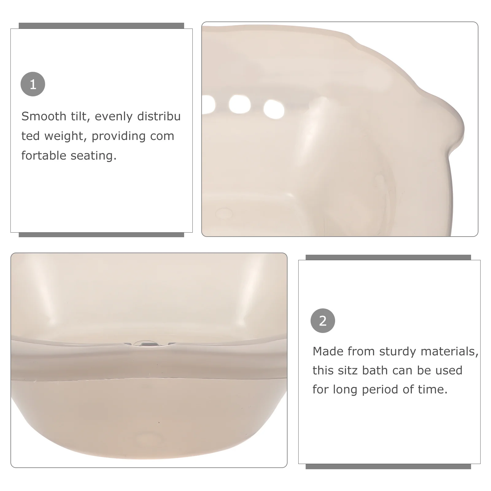 

Ванна для женщин, послеродовой уход, облегчение геморроя, портативный эргономичный дизайн, подходит для стандартных туалетов, бедра, ванна, сичевой пузырь