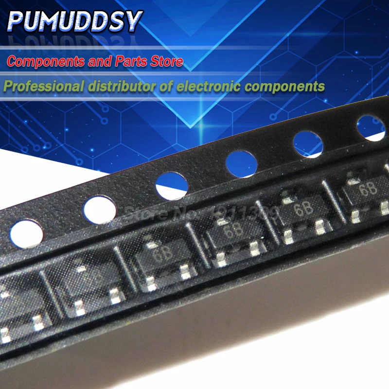 100Pcs Bc817-25 Sot…