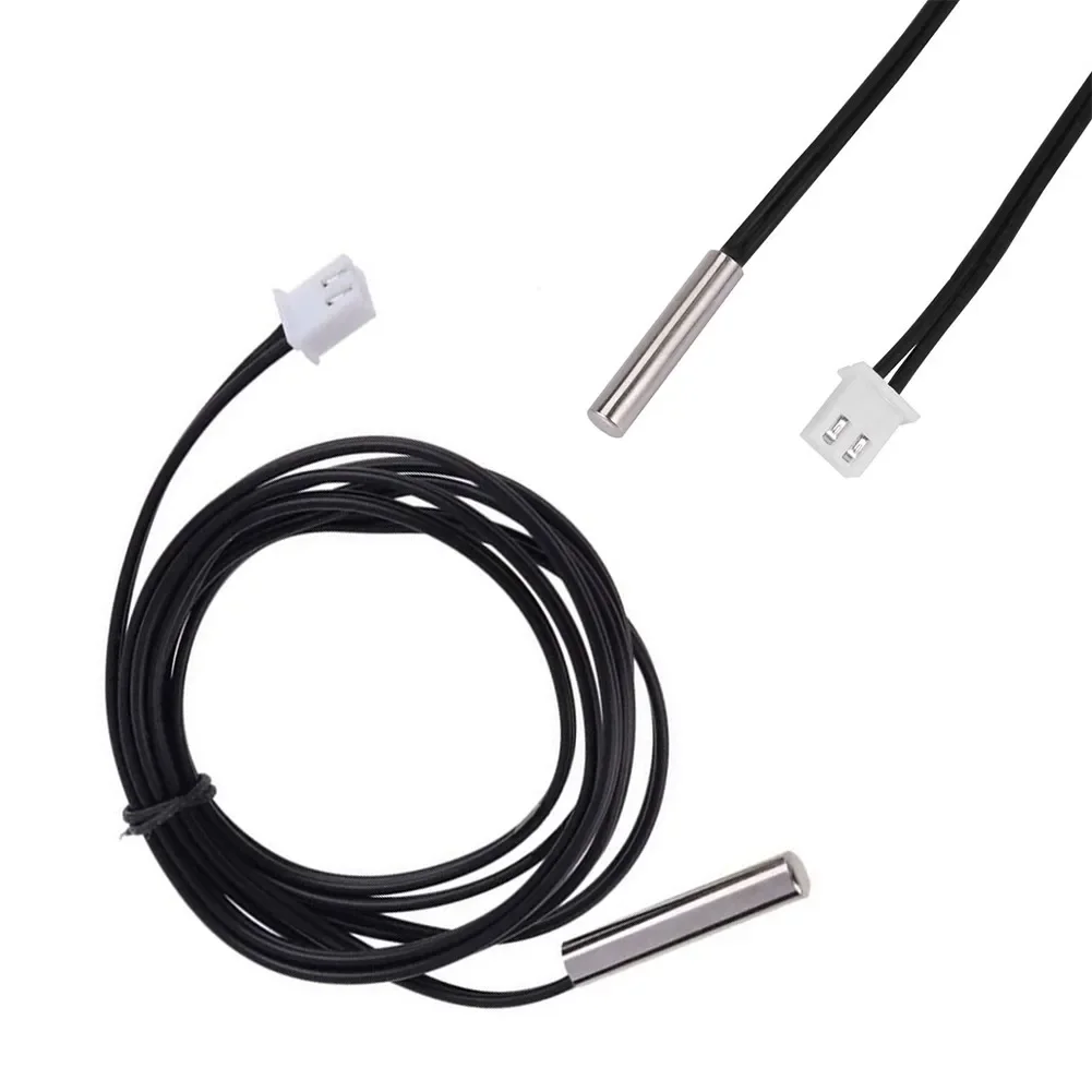 1Pcs Waterproof N T C 10K Ohm Accuracy 1% 3950 Thermistor Temperature Sensor Cylinder Probe With Wire 4X20mm