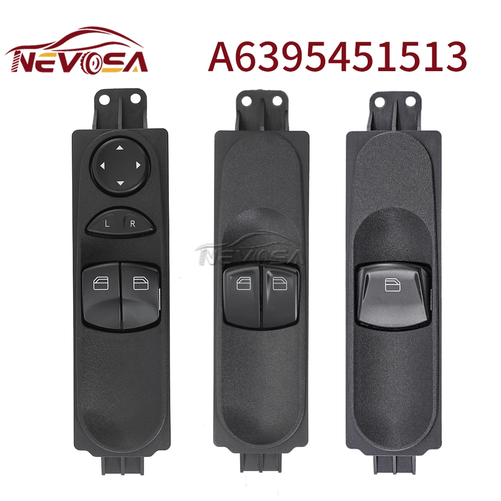 A6395450913 For Mercedes-Benz Vito Bus Mixto Kasten W639 2003 2004-2015 A6395451413 A6395451513  Electric Power Window Switch