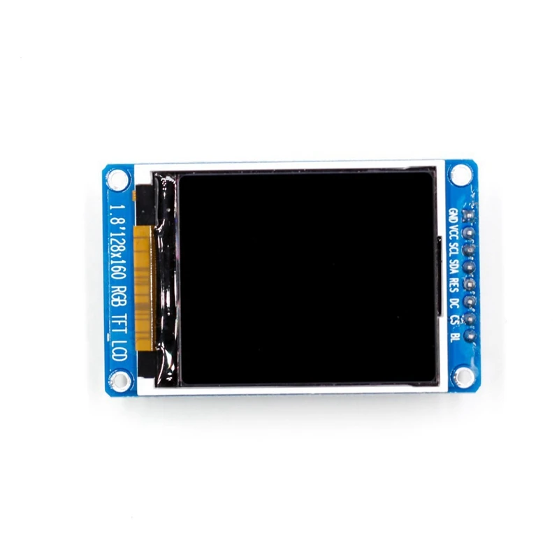 TFT LCD Display Parts 1.8 Inch Full Color 128X160 SPI Full Color ST7735S 3.3V Replace OLED Power Supply