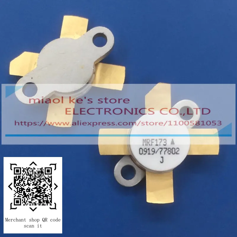 100%Original  MRF173 [ 80W, 175MHz, 28V CASE211-11 ] - The RF MOSFET Line Transistor