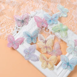 10PCs 인공 꽃 나비 가짜 꽃 선물 웨딩 장식 홈 룸 장식 DIY 공예 헤어 브로치 액세서리