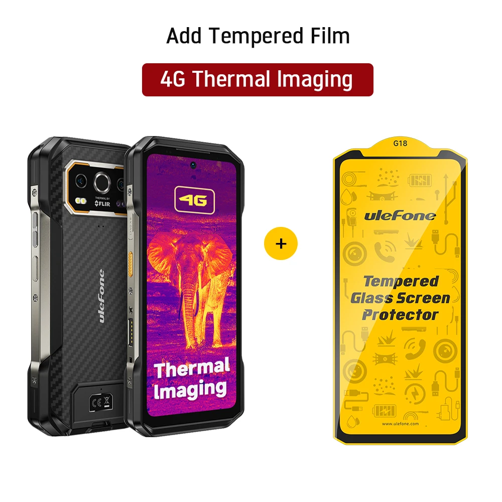 Ulefone Armor 27T 4G 10600mAh 頑丈な携帯電話 Android 14