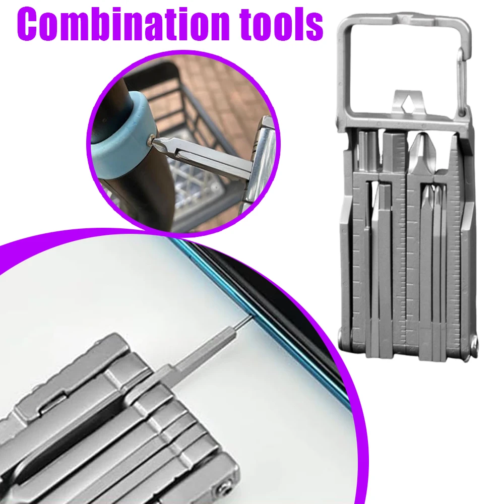 

Portable Combination Tool For DIY Projects Easy To Use Suitable For Outdoor Activities Photographers And Everyday Repair Needs