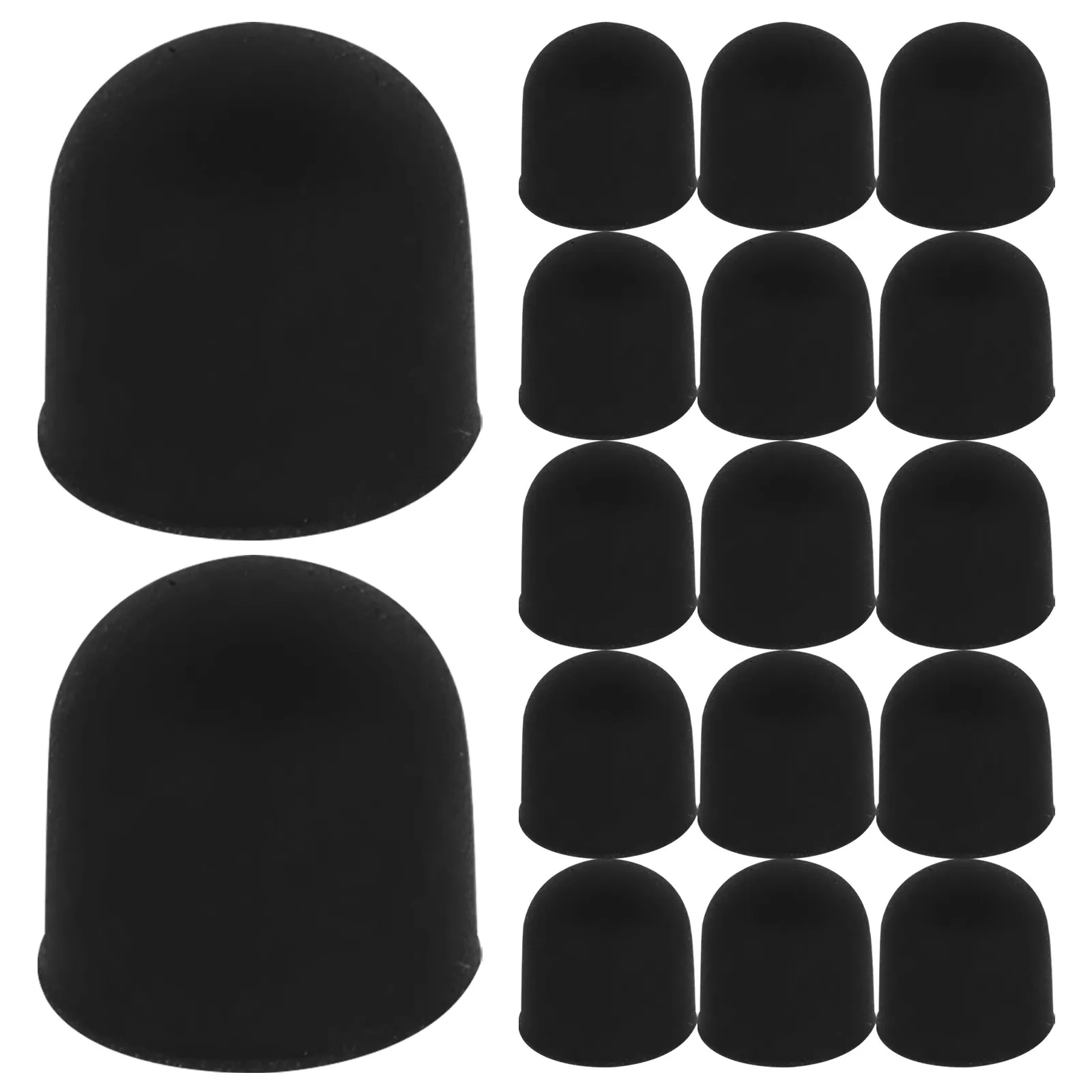 60Pcs Capacitive Silicone Stylus Tips Replacement High Sensitivity Touch Screen Pens for Phone Tablet Drawing Writing Use