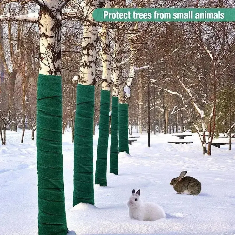 Cotton Tree Protection Tape Coldproof Keep Warm Plant Bandage Wrap Moisture Retention Green Tree Trunk Protector