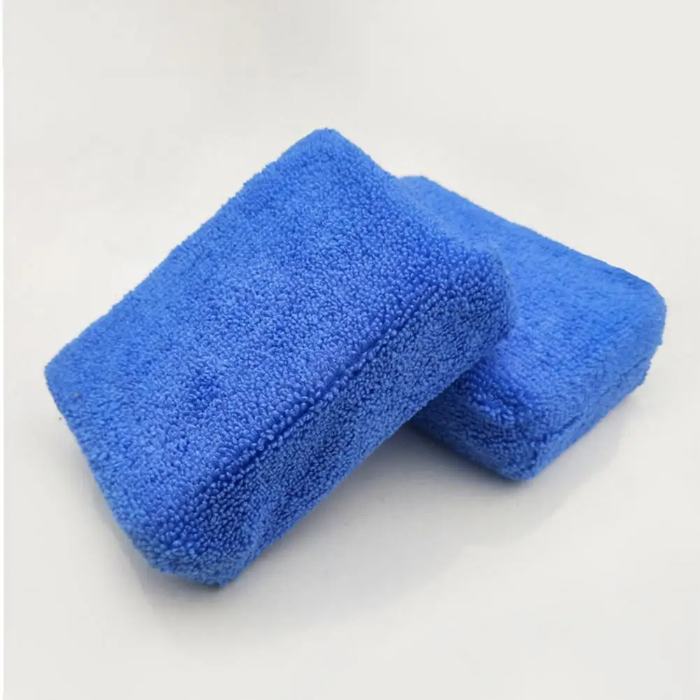 Conditioner Application Auto Polishing Sponge High-quality Microfiber Car Waxing Sponge Towels for Efficient Effective Sealant