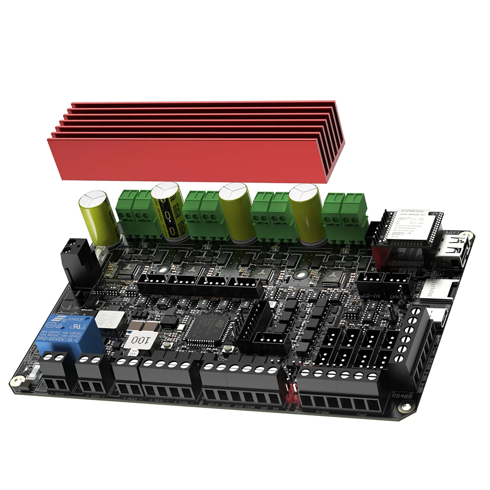 BIGTREETECH Scylla Scheda Madre 550MHz 32Bit ARM Cortex-M7 Scheda di Controllo CNC A Bordo 4 Driver TMC2160 Aggiornamenti PWM/RS485 Per RRF